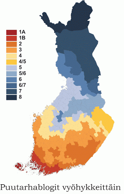 Puutarhablogit vyöhykkeittäin