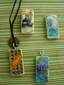 Making handpainted, jewelry