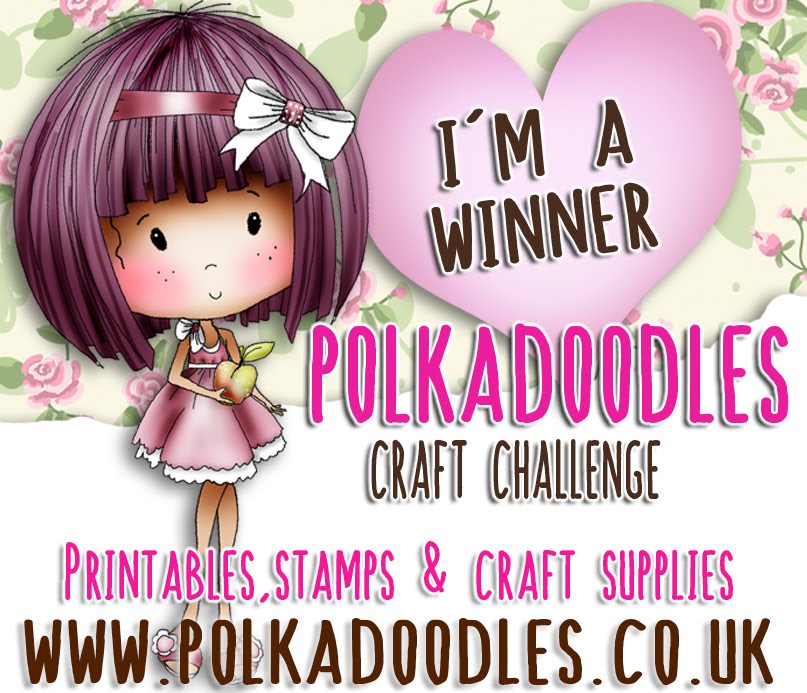 Winner at Polkadoodles