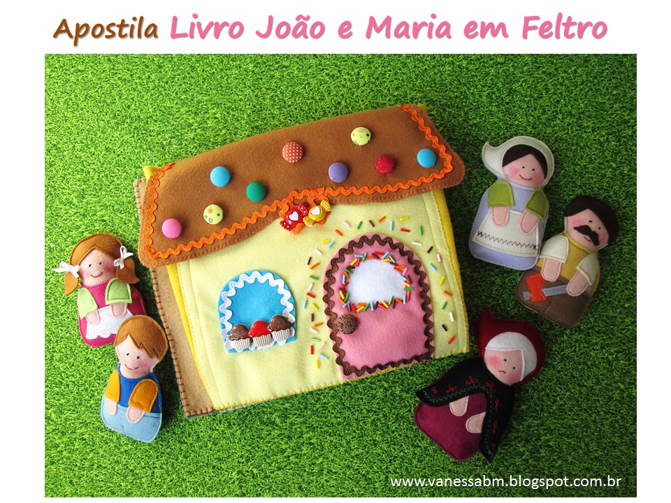 Apostila Livro João e Maria em Feltro