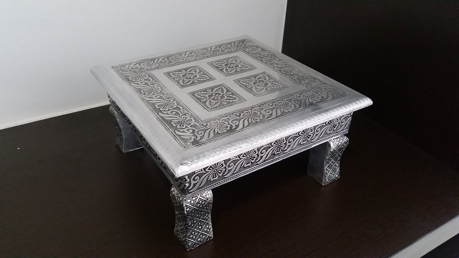 Dulang silver 4 kaki untuk disewa