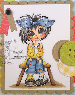 Heather's Hobbie Haven - Cutie Pie Olivie Card Kit