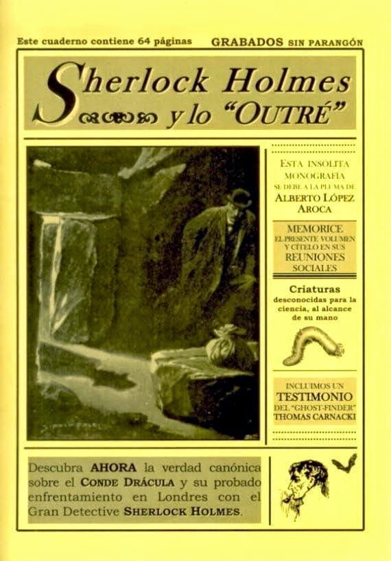 "SHERLOCK HOLMES Y LO OUTRÉ", 7 euros