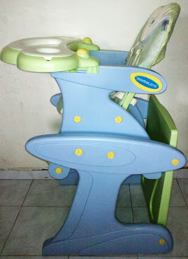 Mamalove 2in1 Highchair cum Study Table set (used)