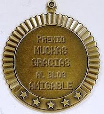 Premio Muchas Gracias al Blog Amigable