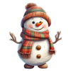 Bonhomme de neige.Snowman 