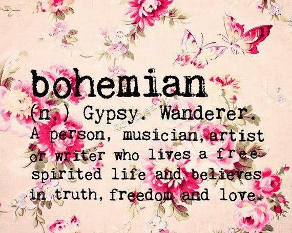 Bohemian Artist at Work and Play!