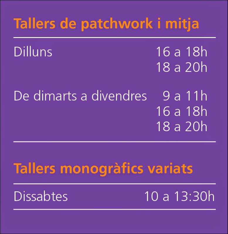 Tallers per aprendre i practicar