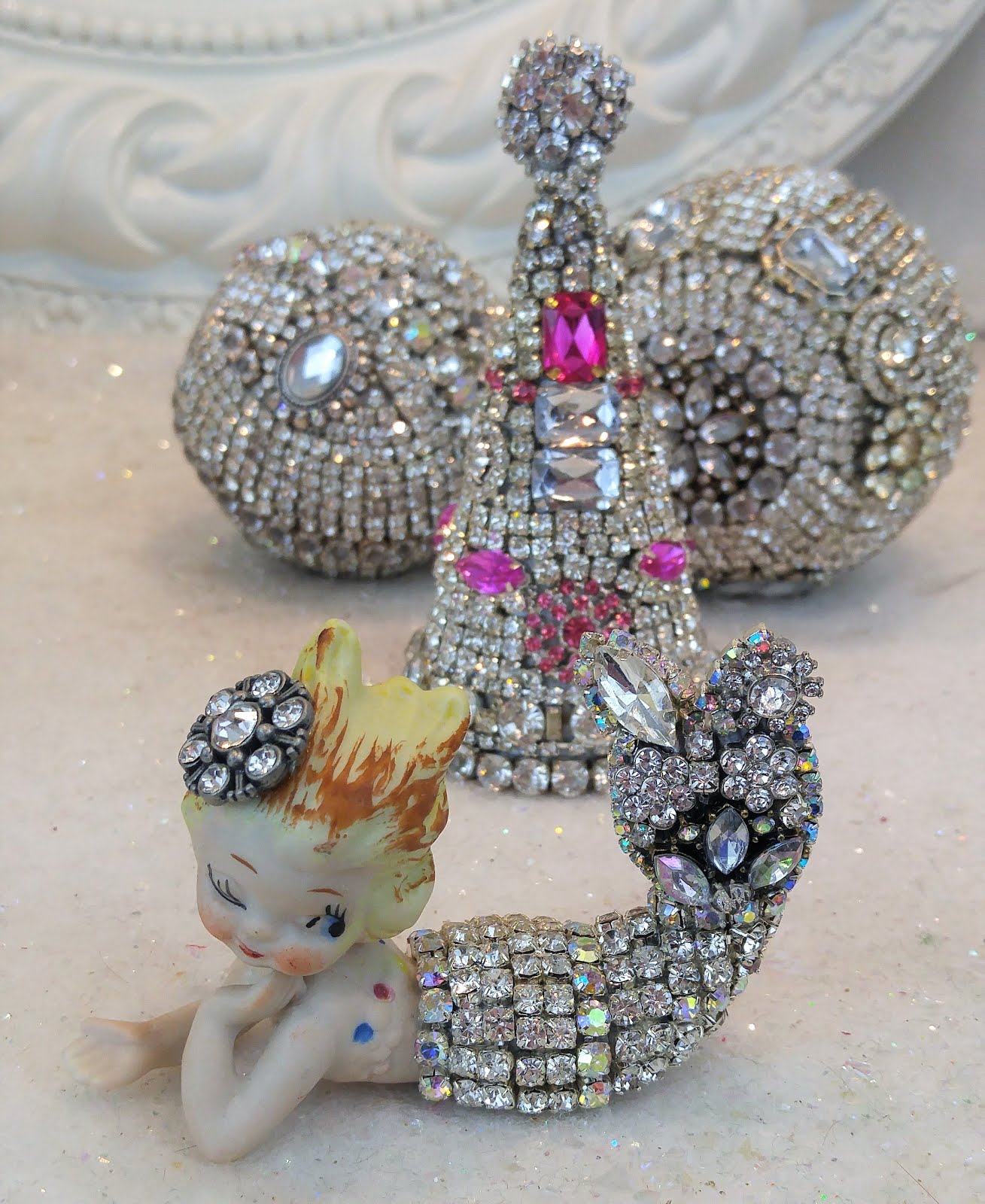 Little Rhinestone Mermaid