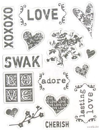 XOXOXO Clear Stamps the Paper Studio