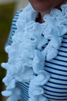 Pattern: Ruffled Summer Scarf