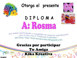 DIPLOMA DE CUMPLIMIENTO CON KIKA