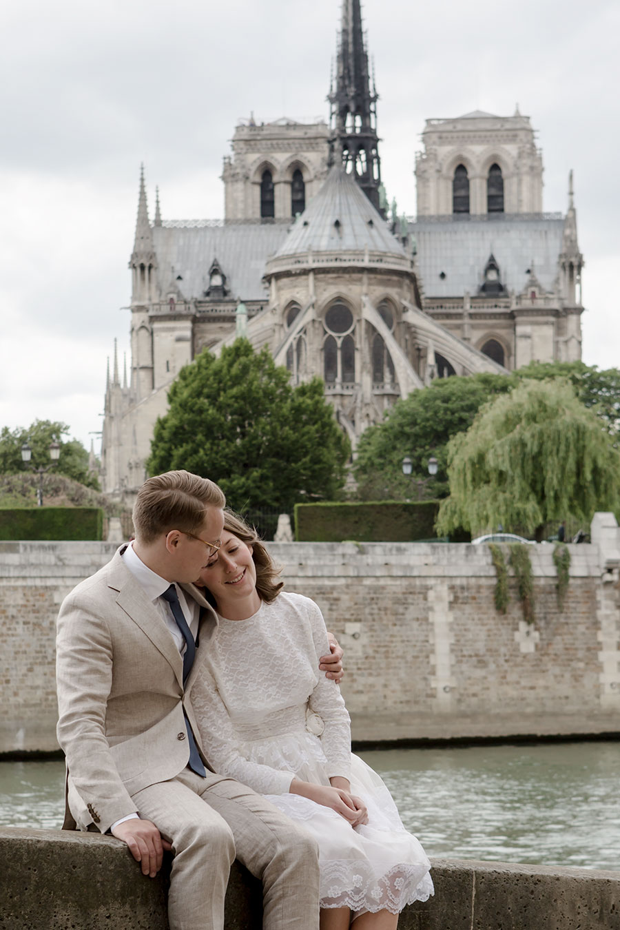 svenska brudpar i paris