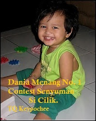 Dania Menang 1st Senyuman Si Cilik