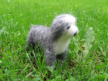 Needlefelted dog