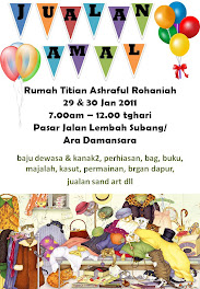 Jualan Amal Rumah Titiah Ashraful Rohaniah 2011