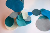 Tutorial: Polka Dot Felt Garland