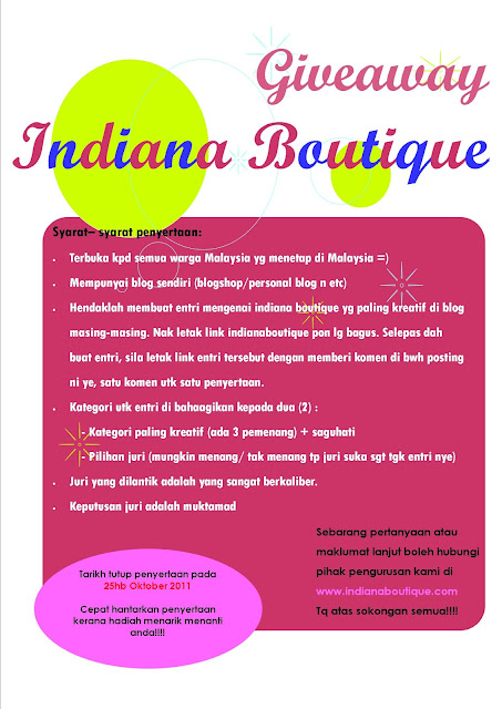 GIVEAWAY INDIANA BOUTIQUE