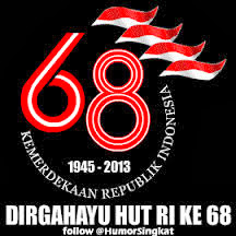 Happy anniversary INDONESIA  68th