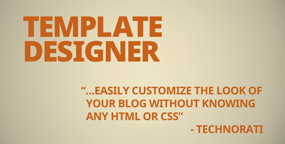 Design Custom CSS dengan Blogger Template Designer