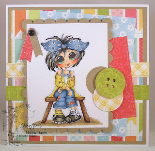 Heather's Hobbie Haven - Cutie Pie Olivie Card Kit