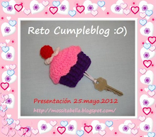 Reto Cumpleblog CUPCAKES  organizado por Gloria del blog http://mossitabella.blogspot.com.es/