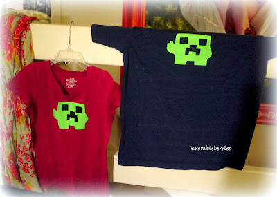 Lav din egen minecraft t-shirt