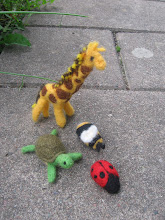 Needlefelted animals