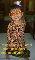 Dania Menang @ Gaya Si Comel Berhari Raya 2011