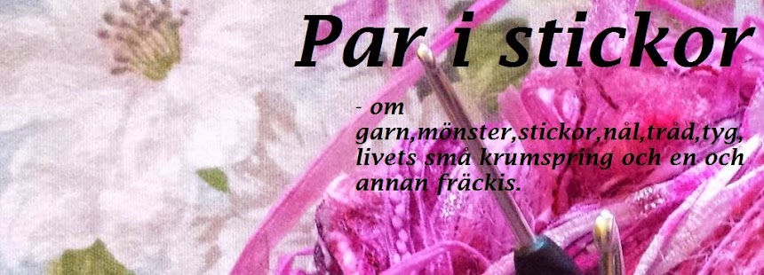 Par i stickor