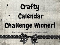 Winner at Crafty Calendar Challenge