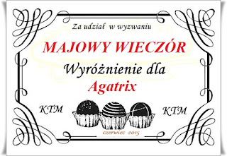 Wyróżnienie maj 2015