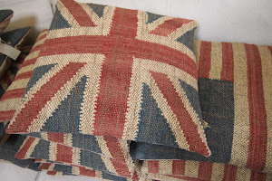 union jack cushions......