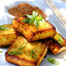 TOFU SATAY with PEANUT SAUCE