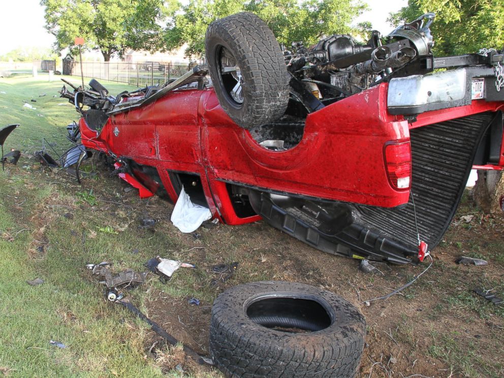 PHOTO: Ethan Couch reportedly drove this pick-up truck 70 miles per hour before causing a fatal car crash.