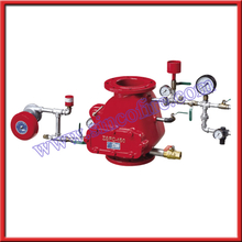 Dry alarm check valve