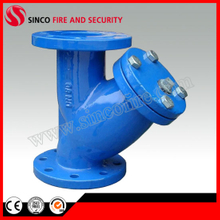 Ductile Iron Flange Connection Cast Iron Y Strainer