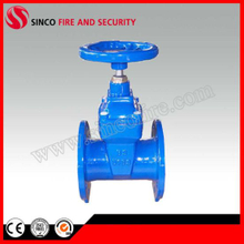 DIN3352 F4 Non-Rising Stem Resilient Seat Gate Valve