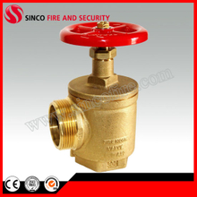 Female Inlet with Female/Male Outlet Fire Hose Angle Valve