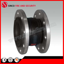 High Temperature Flexible Single Sphere Rubber Expansion Joints with Flange