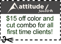 Attitude Salon Discount Coupon