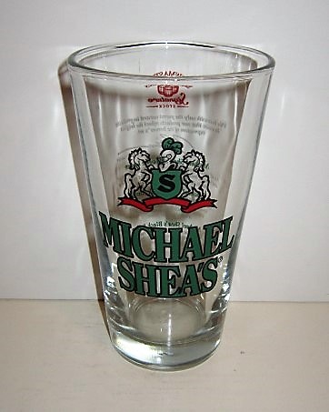 beer glass from the Genesee  brewery in U.S.A. with the inscription 'Michael Shea's'