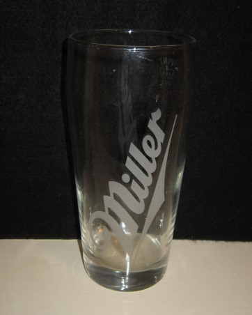 beer glass from the Miller brewery in U.S.A. with the inscription 'Miller '