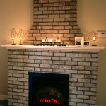 DIY Electric Fireplace Surround