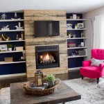 DIY Wood Fireplace Surround