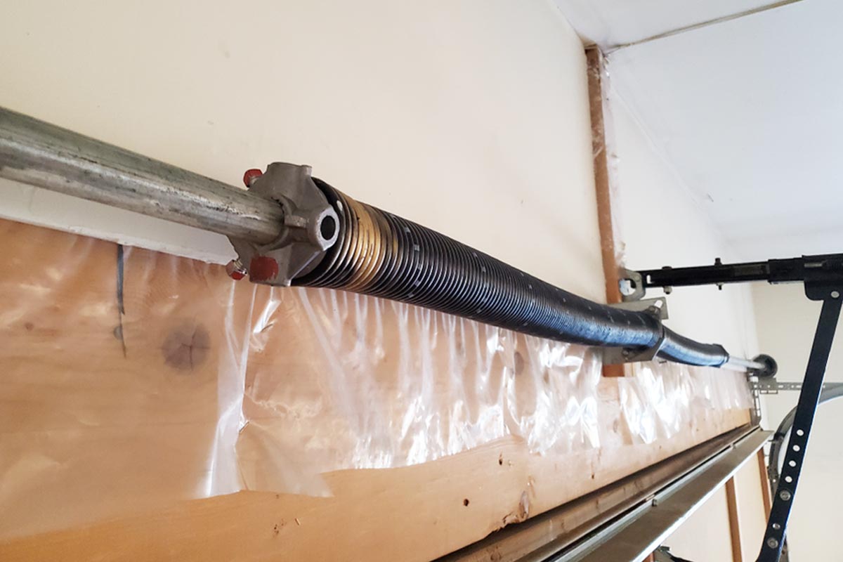 garage door spring replacement