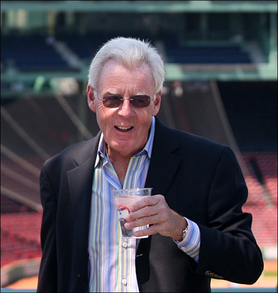 A news conference to announce details of the Second Annual Hot Stove, Cool Music: The Fenway Park Sessions is held at Fenway Park, Thursday,  May 25, 2006. ESPN commentator Peter Gammons