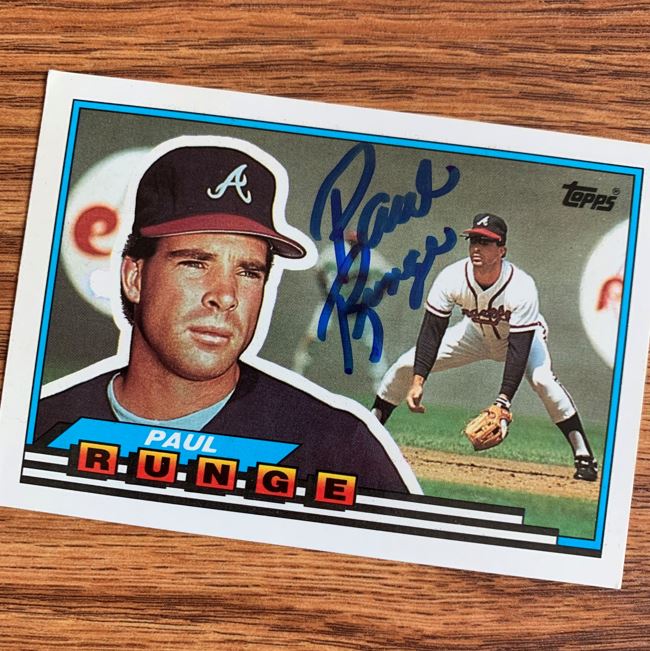 Paul Runge TTM Autograph Success