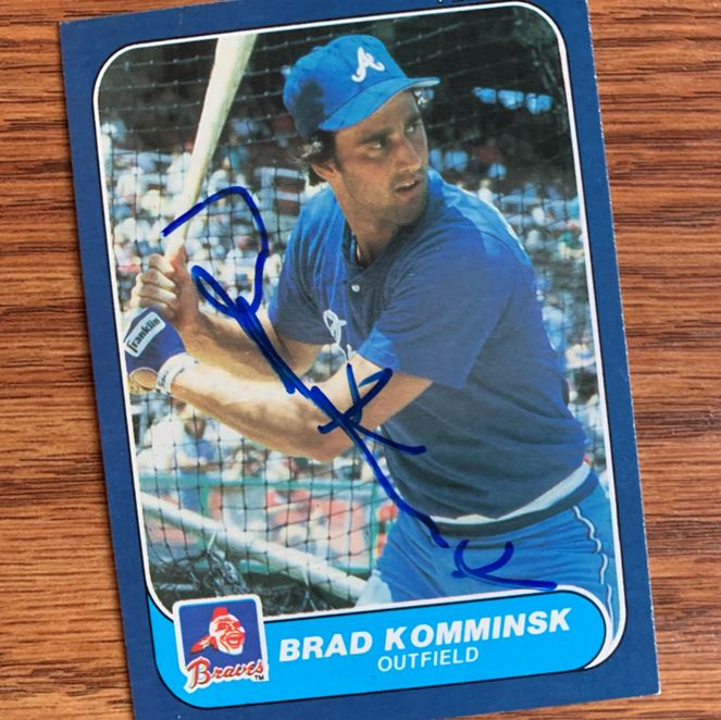 Brad Komminsk TTM Autograph Success