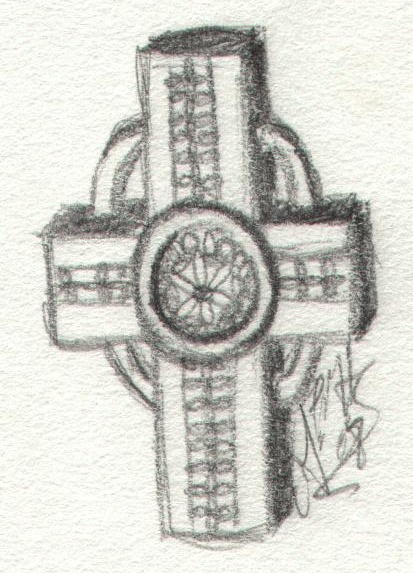 Celtic Cross Tattoos Drawings